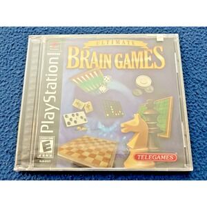 LQQK Ultimate Brain Games‎ PS1 PlayStation 1 Brand New FACTORY Sealed!